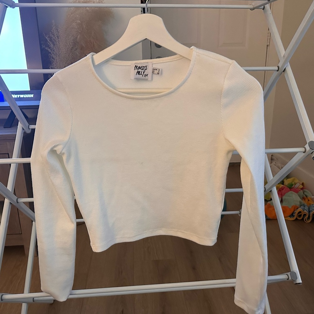 Princess Polly cropped long sleeve